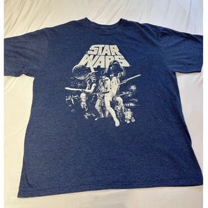 Star Wars Classic Graphic Mens Size XL T-Shirt  ￼